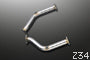 MINE'S STRAIGHT PIPE TITANIUM FOR MITSUBISHI LANCER EVO VII VIII IX CT9A MINES-00077