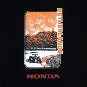 HONDA RACING 2021 NETHERLANDS VICTORY COMMEMORATIVE T-SHIRT S ZBE03FH222A00