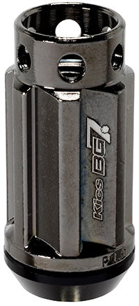 KYO-EI KICS BG7 NUT CAP LESS 20P M12XP1.25 GLORIOUSE BLACK BG703