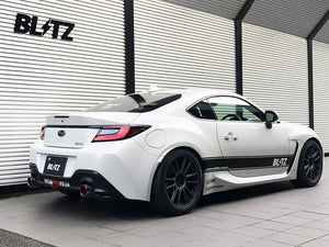 BLITZ NUR-SPEC CUSTOM EDITION STYLED EXHAUST CARBON For TOYOTA 86 ZN8 SUBARU BRZ ZD8 63199C