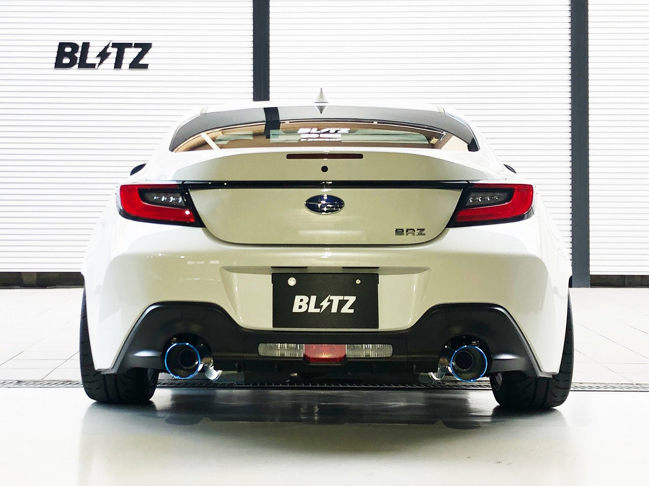 BLITZ NUR-SPEC CUSTOM EDITION STYLED EXHAUST TI For TOYOTA 86 ZN8 SUBARU BRZ ZD8 63199V