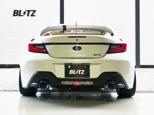 BLITZ NUR-SPEC CUSTOM EDITION EXHAUST SYSTEM VSR FOR TOYOTA GR86 ZN8 SUBARU BRZ ZD8 63199V