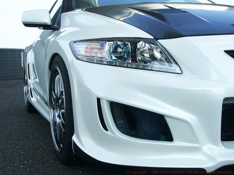 FEEL'S HONDA TWINCAM FRONT WIDE FENDER FRP FOR HONDA CR-Z ZF1 FEELS-00558