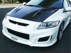 FEEL'S HONDA TWINCAM LIGHTWEIGHT BONNET (WITH AIR DUCT) TWILL WEAVE CARBON FOR HONDA CR-Z ZF1 FEELS-00548
