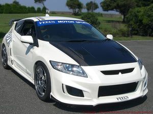 FEEL'S HONDA TWINCAM LIGHTWEIGHT BONNET (WITH AIR DUCT) PLAIN WEAVE CARBON FOR HONDA CR-Z ZF2 FEELS-00550