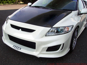 FEEL'S HONDA TWINCAM LIGHTWEIGHT BONNET (NORMAL SHAPE) TWILL WEAVE CARBON FOR HONDA CR-Z ZF2 FEELS-00545