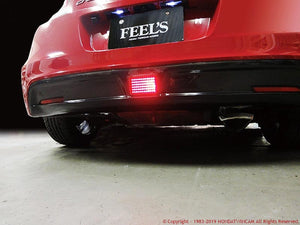 FEEL'S HONDA TWINCAM REAR BUMPER GARNISH TWILL WEAVE CARBON FOR HONDA CR-Z ZF1 FEELS-00567