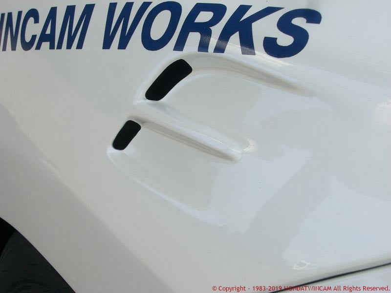 FEEL'S HONDA TWINCAM REAR WIDE FENDER FRP FOR HONDA CR-Z ZF2 FEELS-00561