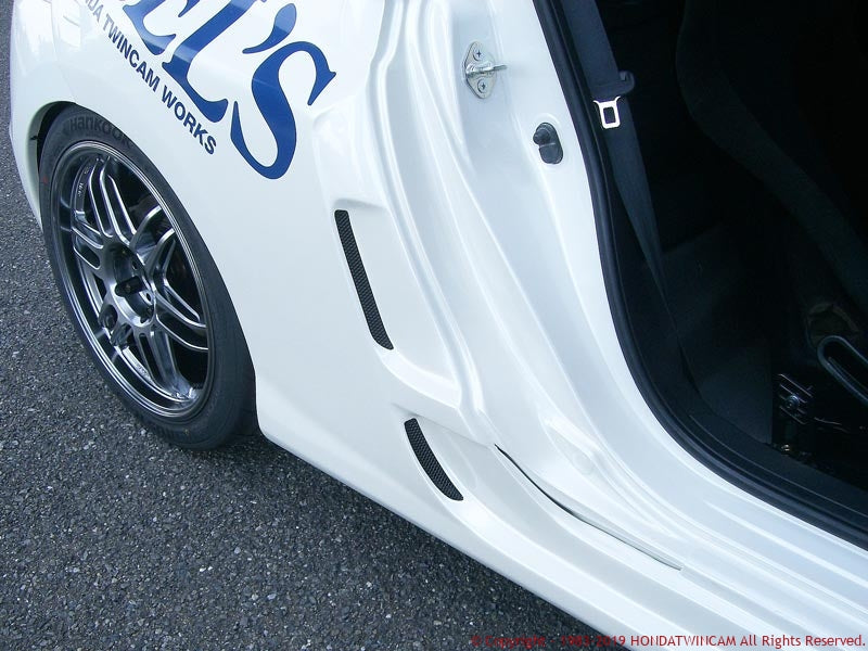 FEEL'S HONDA TWINCAM REAR WIDE FENDER FRP FOR HONDA CR-Z ZF2 FEELS-00561