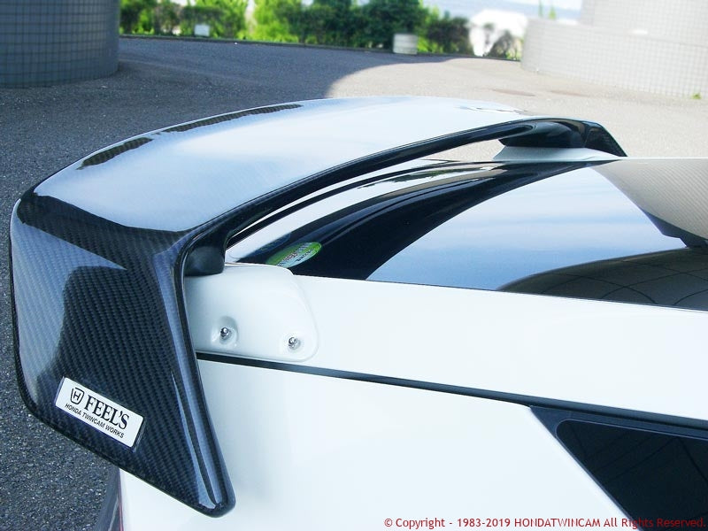 FEEL'S HONDA TWINCAM REAR WING FRP BASE FOR HONDA CR-Z ZF2 FEELS-00554