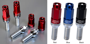 KYO-EI KICS LEGGDURA RACING BOLT ZS44 (16PCS + 4LOCKS)BLUE M14×P1.5 FOR  ZS44-8028U