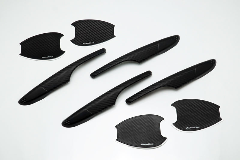 AUTOEXE DOOR HANDLE COVER AND PROTECTOR SET FOR MAZDA MAZDA3 BP SERIES BPA1V3110
