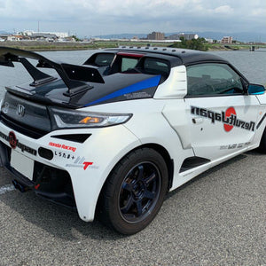 RESULT JAPAN GT WING LEGAL TYPE FRP UNPAINTED FOR HONDA S660 JW5