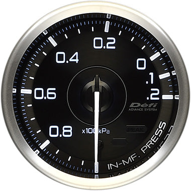 DEFI GAUGE METER ADVANCE A1 INTAKE MANIFOLD PRESSURE -100kPa-+20kPa 60MM FOR  DF17401