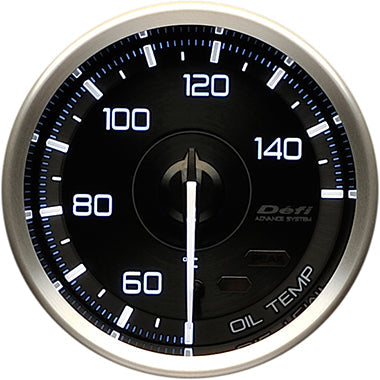 DEFI GAUGE METER ADVANCE A1 OIL TEMPERATURE 60MM 50 TO 150 DEGREES C DF15201