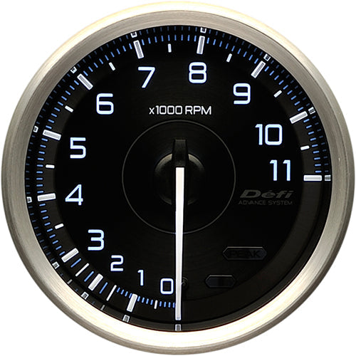 DEFI GAUGE METER ADVANCE A1 TACHOMETER 80MM 0 TO 11000RPM DF15501