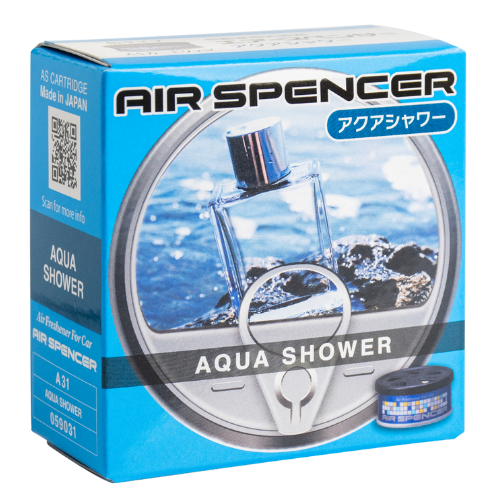 AIR SPENCER CAR AIR FRESHENER A31 AQUA SHOWER 59031
