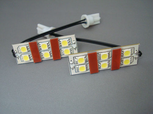 CAR MAKE T&E LED LICENSE LAMP MITSUBISHI OUTLANDER CW5W FOR  CARMAKETE-02592