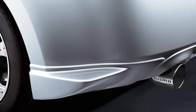 NISMO Unpainted Rear Under Protector  For FairLady Z Z34  85050-RNZ40