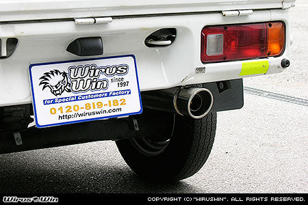 WIRUS WIN COMPACT MUFFLER SPORTS TYPE FOR HONDA ACTY GBD-HA6 GBD-HA7 EBD-HA8 EBD-HA9 E07Z WIRUS-WIN-00024