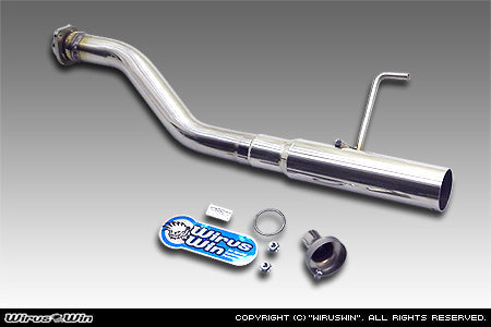 WIRUS WIN COMPACT MUFFLER RACING TYPE FOR HONDA ACTY TRUCK HA3 HA4 HA5 4WD E07A WIRUS-WIN-00053