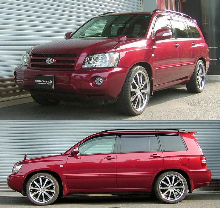 RS-R SUPER-I COILOVER SUSPENSION SOFT SPRING RATE FOR TOYOTA KLUGER L ACU25W SIT355S