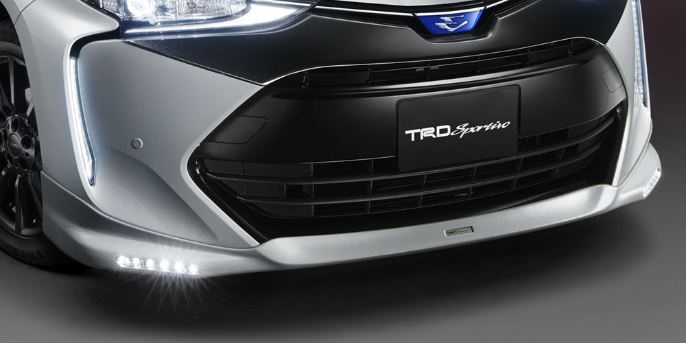 TRD FRONT SPOILER (W LED)  BLACK PEARL (220)  For ESTIMA 5#  MS341-28034-C1