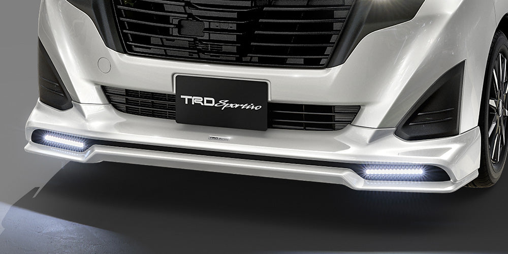 TRD FRONT SPOILER (W LED) UNPAINTED  For RUMI 9##  MS341-B1009-NP