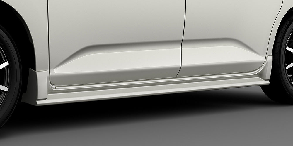 TRD SIDE SKIRTS LASER BLUE (B82)  For RUMI 9##  MS344-B1001-J1