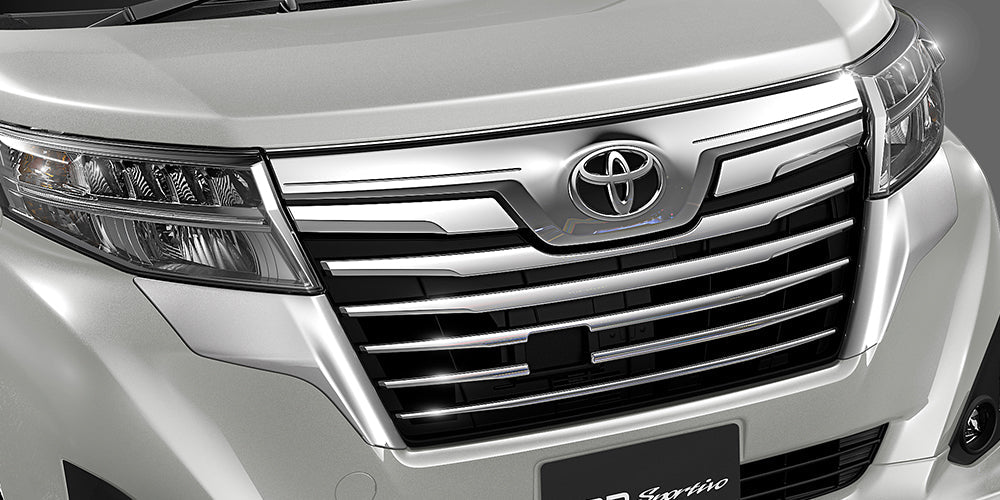 TRD FRONT BUMPER GARNISH BLACK  For RUMI 9##  MS312-B1005