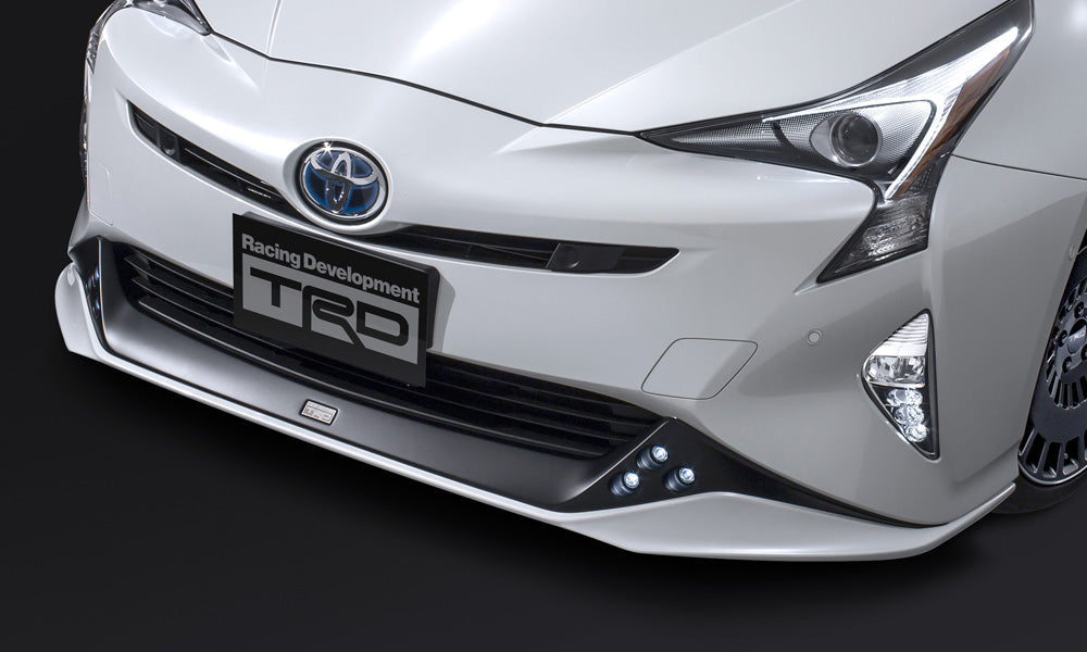 TRD FRONT SPOILER VER.1 ATTITUDE BLACK MICA (218)  For TOYOTA PRIUS 5#  MS341-47011-C0