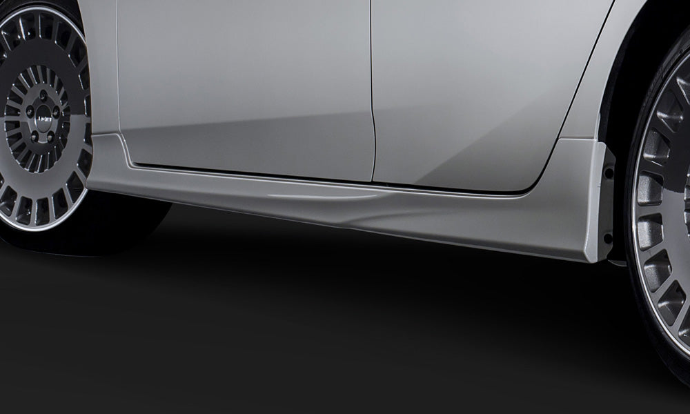 TRD SIDE SKIRTS WHITE PEARL CRYSTAL SHINE (070)  For TOYOTA PRIUS 5#  MS344-47006-A1