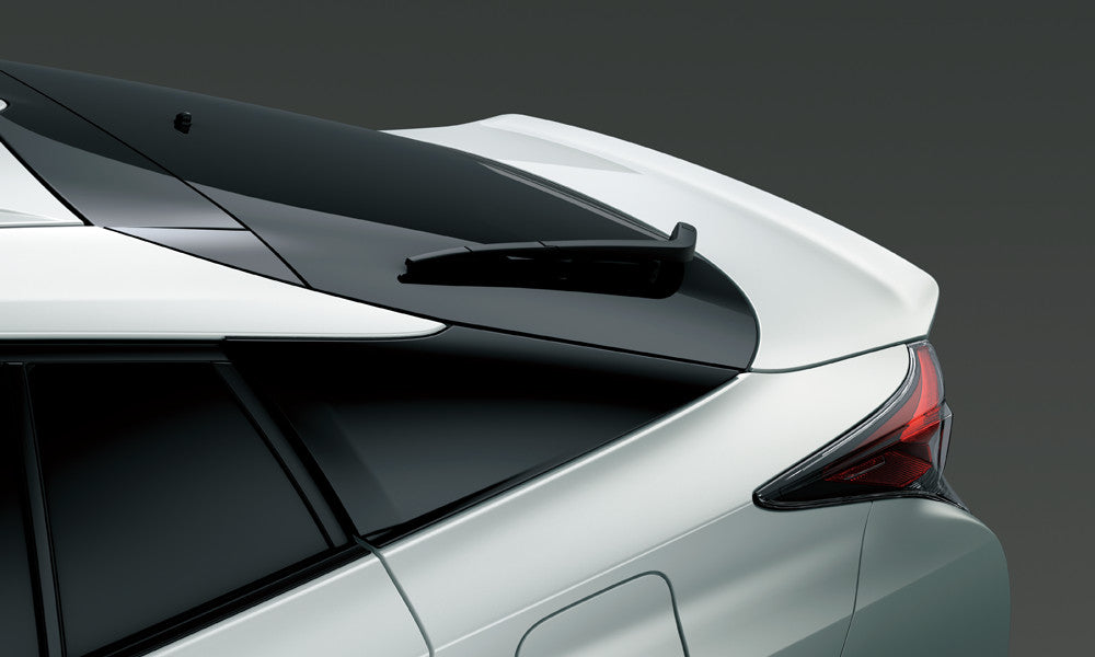 TRD REAR TRUNK SPOILER ATTITUDE BLACK MICA (218)  For TOYOTA PRIUS 5#  MS342-47003-C0