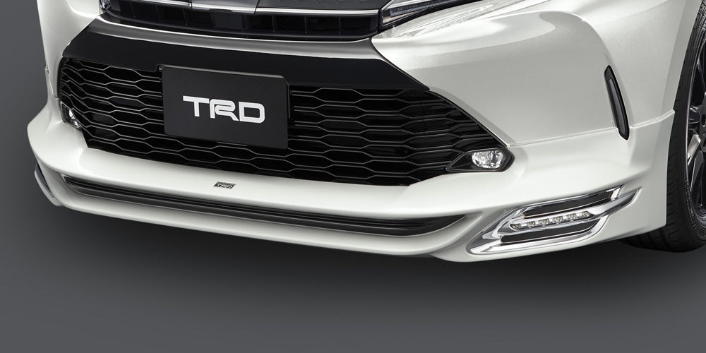 TRD FRONT SPOILER VER.1 (W LED) BLACK (202)  For HARRIER 6#  MS341-48008-C0