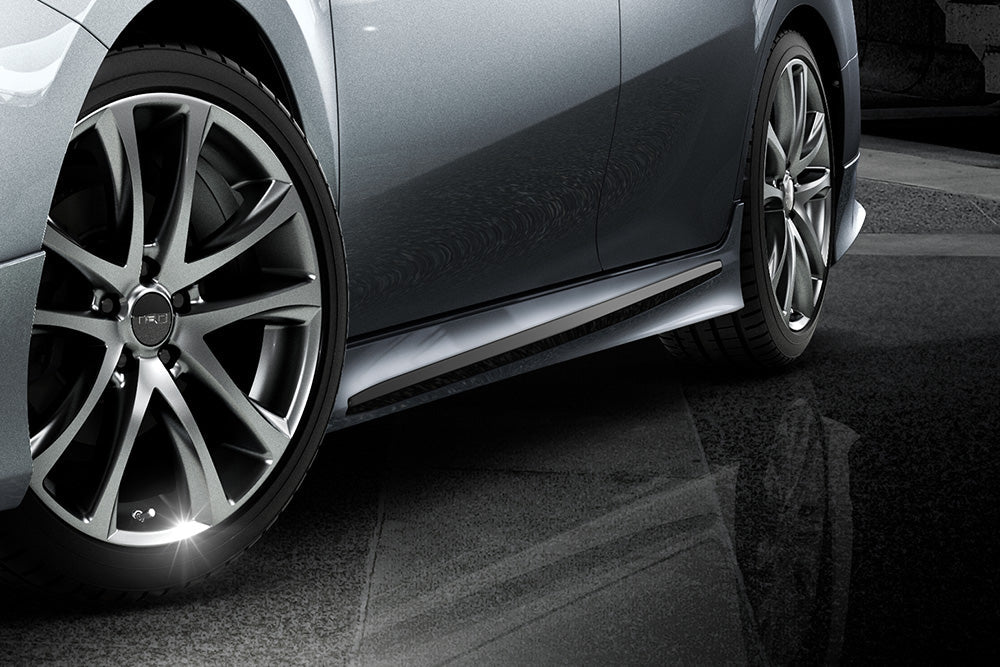 TRD Platinum white pearl 089 Side skirt  For TOYOTA CAMRY 7# 7# MS344-33001-A1