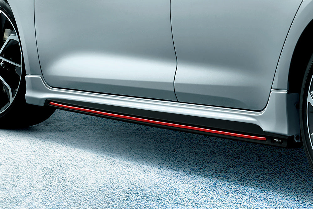 TRD SIDE SKIRTS BLACKISH SWALLOWTAIL (221)  For COROLLA SPORT 21#  MS344-12004-C1