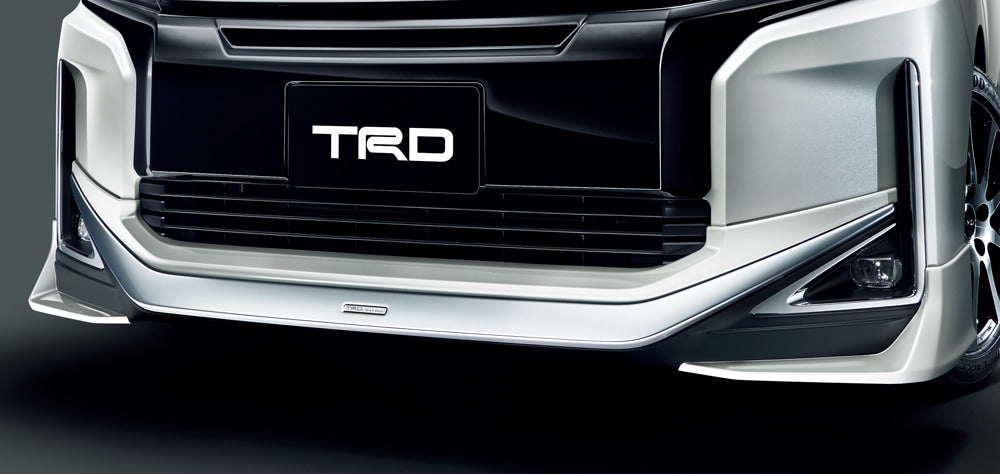 TRD FRONT SPOILER (NO LED) BLACK (202)  For VOXY 8# V X  MS341-28046-C0