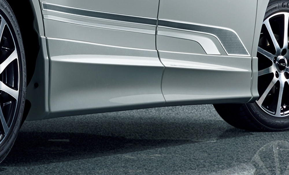 TRD SIDE SKIRTS AND BLACK (202)  For VOXY 8# V X  MS344-28001-C0