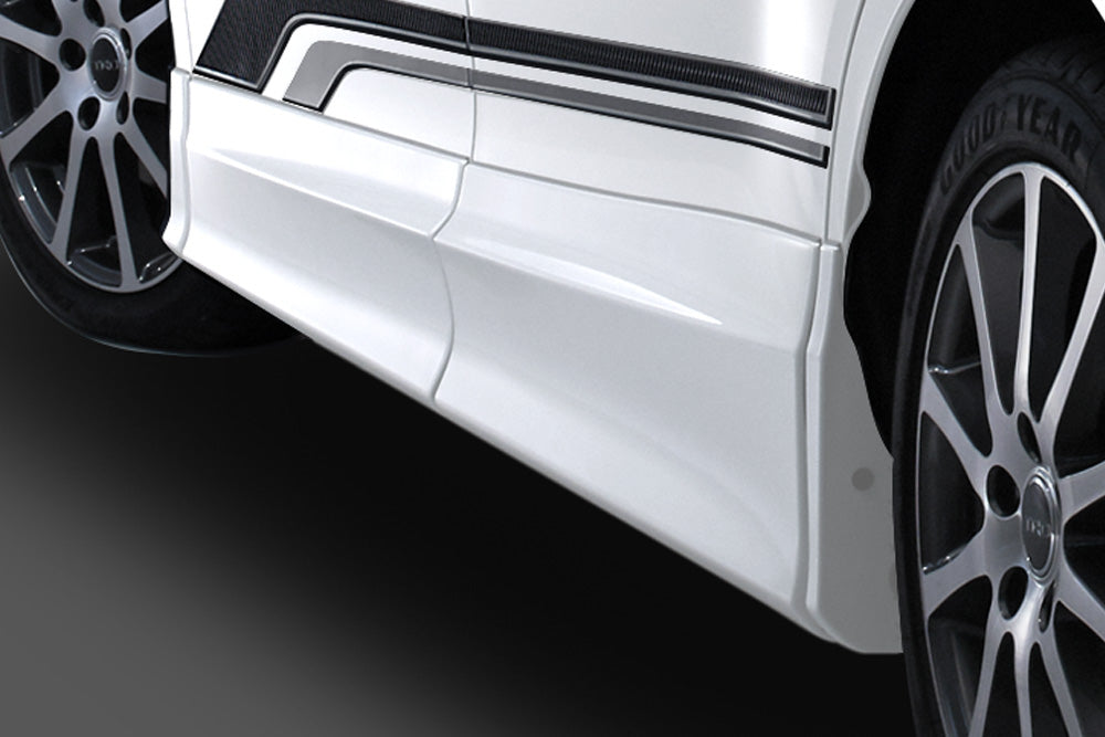 TRD SIDE SKIRTS WHITE PEARL (070)  For ESQUIRE 8#  MS344-28001-A0