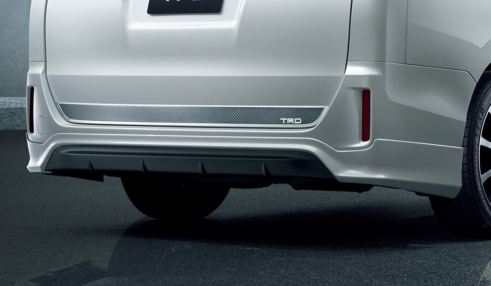 TRD REAR BUMPER SPOILER BLACKISH SWALLOWTAIL (221)  For VOXY 8# V X  MS313-28003-C1