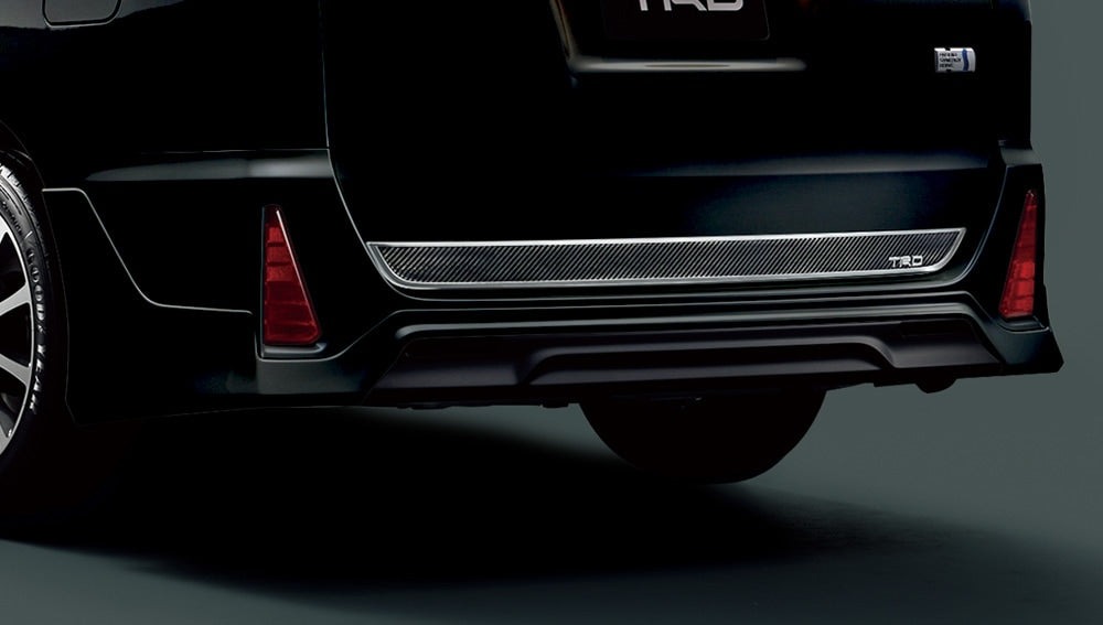 TRD REAR BUMPER SPOILER LIGHTNING BLACK (224)  For VOXY 8# ZS ZS  MS313-28001-C3