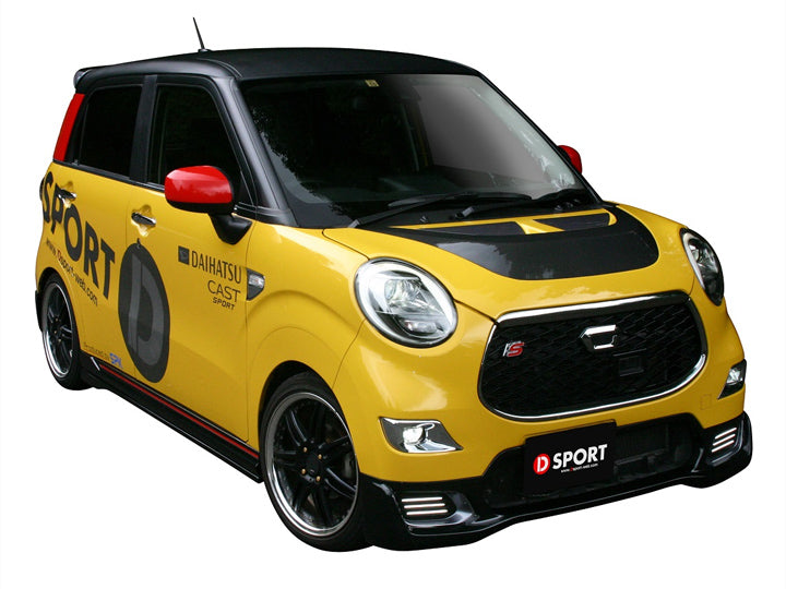 D-SPORT SPORT AERO PARTS FRONT LOWER SKIRT UNPAINTED URETHANE FOR DAIHATSU CAST LA250S LA260S SPORT 08151-E260-000-KX