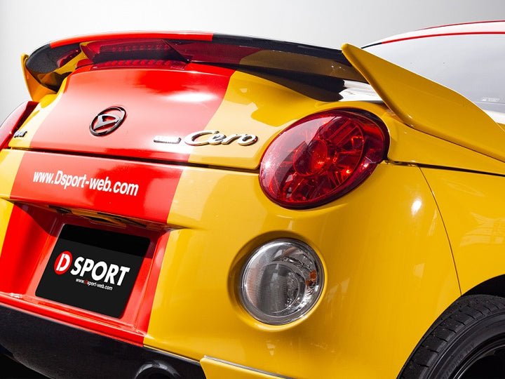 D-SPORT TRUNK SPOILER CARBON FOR DAIHATSU COPEN LA400K CERO 76870-E242-XXX-KX