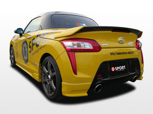 D-SPORT TRUNK SPOILER CFRP BLACK MICA METALLIC X07 FOR DAIHATSU COPEN LA400K LA400A ROBE GR SPORT 76870-E240-X07-KX