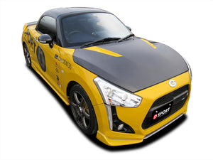 D-SPORT AERO BONNET CARBON MATADOR RED PEARL R70 FOR DAIHATSU COPEN LA400K LA400A ROBE GR SPORT 53301-E240-R70-KX