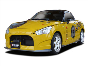 D-SPORT DRESS-FORMATION BODY KIT BLACK GEL COAT UNPAINTED FOR DAIHATSU COPEN LA400K XPLAY 59000-X240-KX