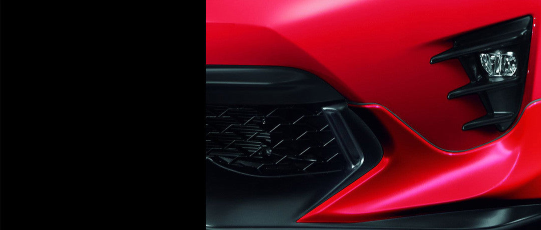 TRD Front Spoiler without LED Black (D4S) For 86 (ZN6)