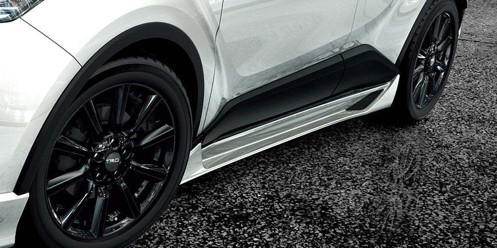 TRD SIDE SKIRTS YELLOW (5A3)  For TOYOTA C-HR 1# 5#  MS344-10001-F0