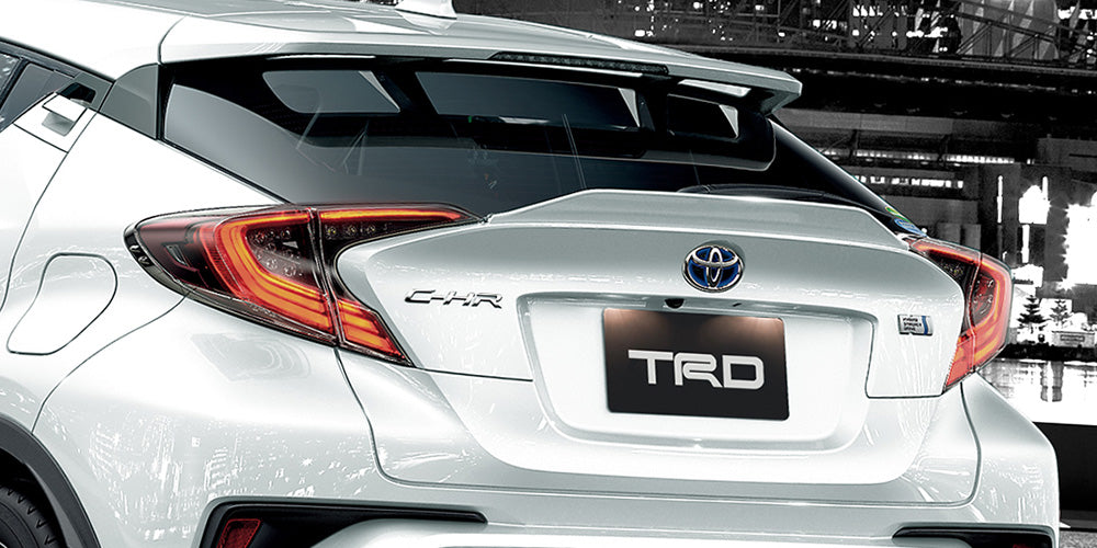 TRD REAR TRUNK SPOILER WHITE PEARL CRYSTAL SHINE (070)  For TOYOTA C-HR 1# 5#  MS342-10001-A0