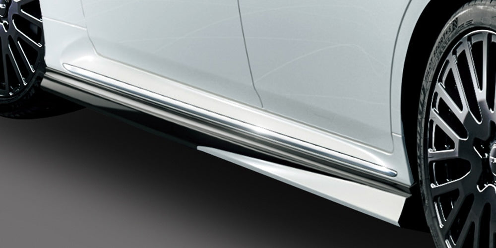 TRD SIDE SKIRTS WHITE PEARL (062)  For CROWN 22# RS  MS344-30011-A0